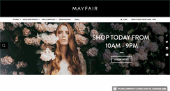 Desktop Screenshot of mayfairshoppingcentre.com